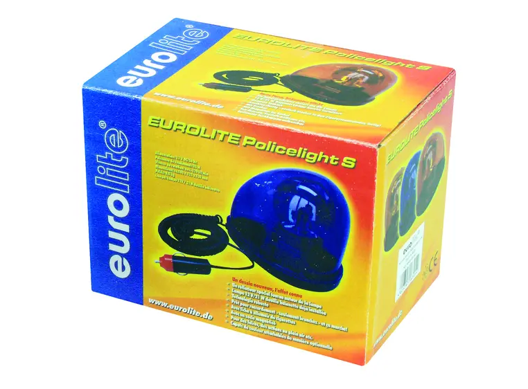 EUROLITE Police beacon STA-1221, blue, 12V/21W 